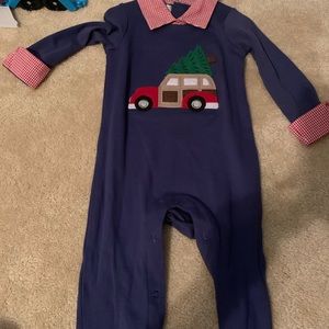 Mudpie holiday romper